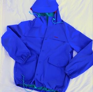 Stearns Drywear Waterproof Jacket Blue Teal Red Size M